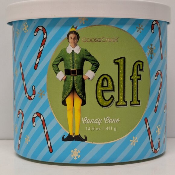 NEW! Goose Creek Candy Cane Triple-Wick Jar Candle, 14.5oz. - Picture 1 of 3